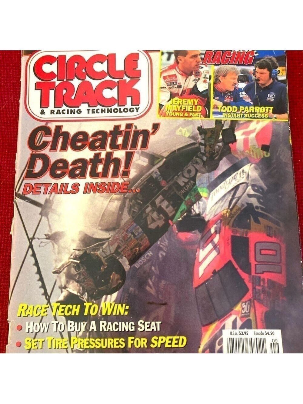 Circle Track NASCAR magazine 1996